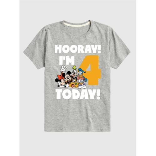 Gap Toddler Disney Hooray Im 4 Today Graphic Tee