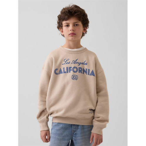 Gap Kids Relaxed Graphic Sweatshirt