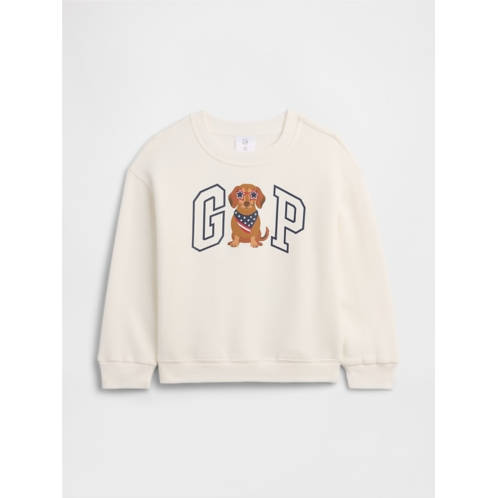 babyGap Relaxed Americana Logo Sweatshirt