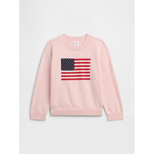 babyGap Americana Crewneck Sweater