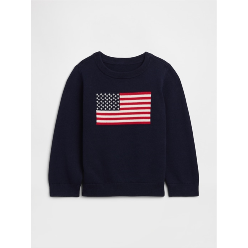 babyGap Americana Crewneck Sweater