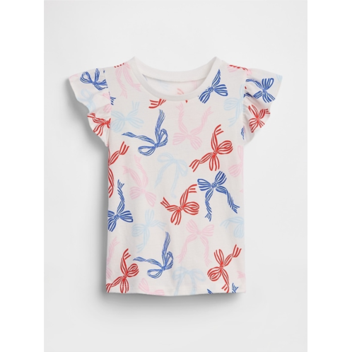 babyGap Print Flutter Sleeve T-Shirt
