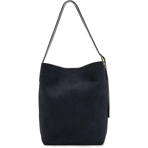Madewell The Essential Bucket Tote in Suede