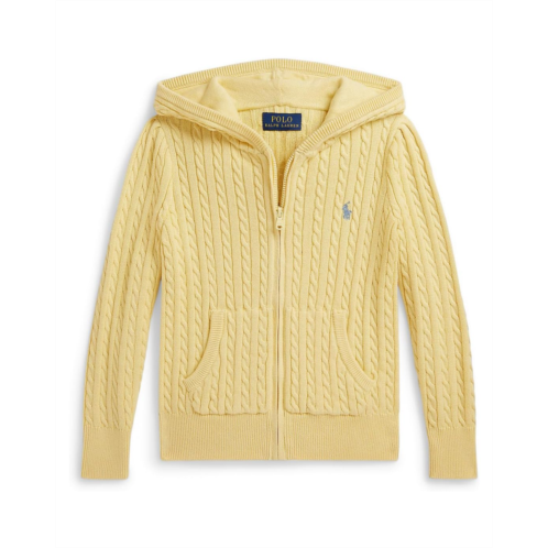 Polo Ralph Lauren Kids Mini-Cable Cotton Full-Zip Hoodie (Toddler/Little Kid)
