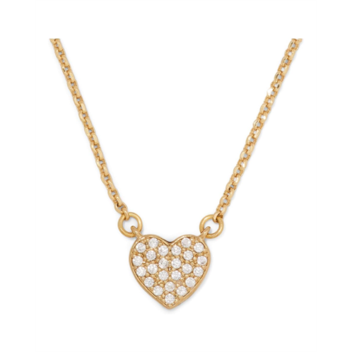 Kate Spade New York Yours Truly Pave Heart Mini Pendant