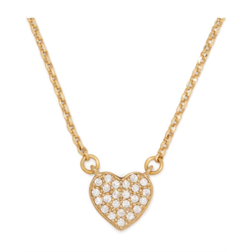 Kate Spade New York Yours Truly Pave Heart Mini Pendant