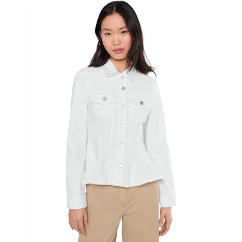 Womens Liverpool Los Angeles Fit And Flare Denim Trucker Jacket