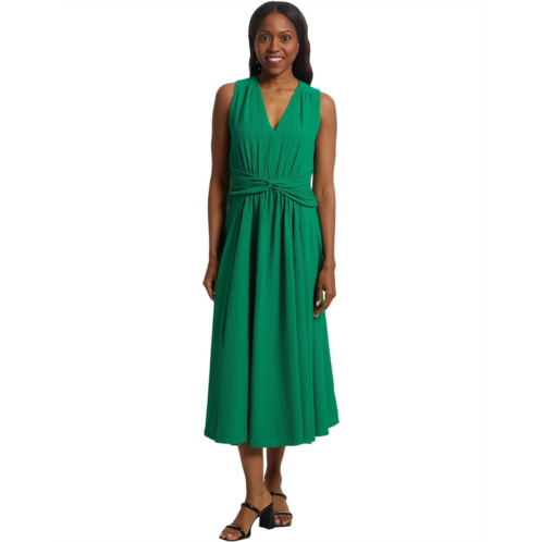 Womens Calvin Klein Gauze Twist Front Aline