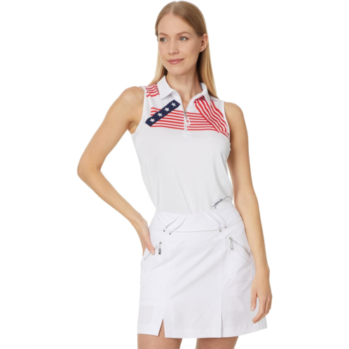 Womens Jamie Sadock Crossings Sleeveless Top