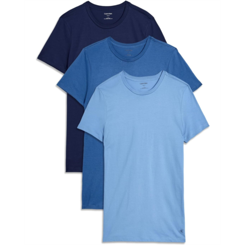 Mens Calvin Klein Underwear Cotton Classics 3-Pack Crewneck T-Shirts