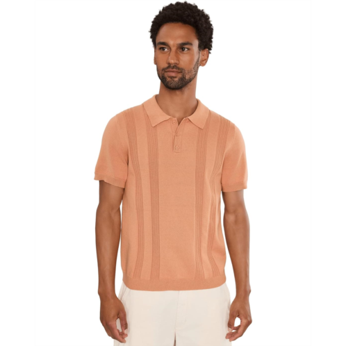 Mens Liverpool Los Angeles Short Sleeve Sweater Knit Polo