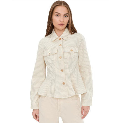 Womens Liverpool Los Angeles Fit And Flare Trucker Denim Jacket