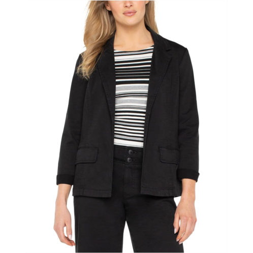 Womens Liverpool Los Angeles Soft Touch Twill Fitted Blazer
