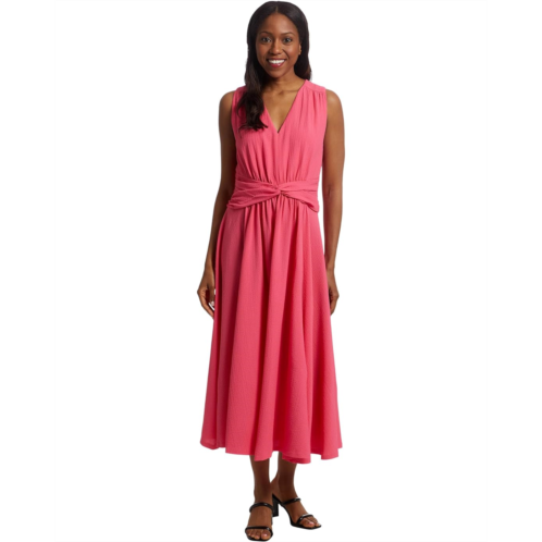 Womens Calvin Klein Gauze Twist Front Aline