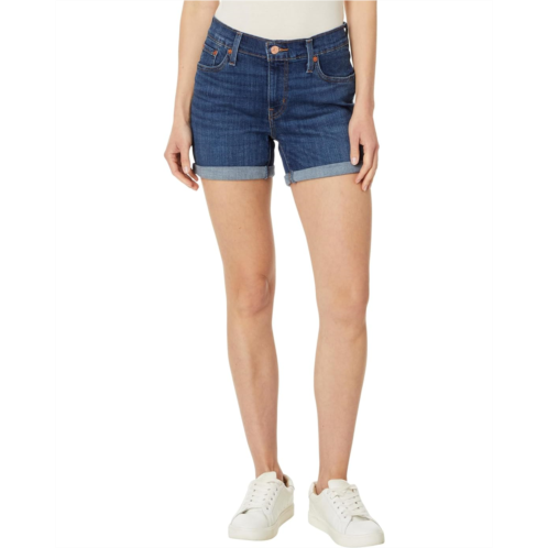 Womens Levis Womens Mid Length Short Update