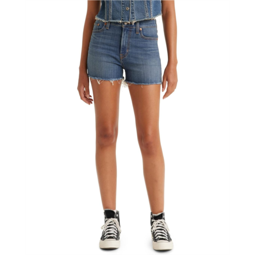 Womens Levis Womens High-Rise Shorts