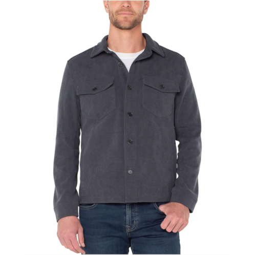 Mens Liverpool Los Angeles Knit Corduroy Overshirt