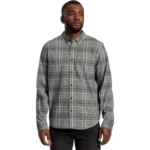 Mens Liverpool Los Angeles Long Sleeve Plaid Button Up Shirt