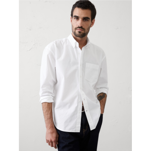 bananarepublic Relaxed-Fit Softwash Cotton Shirt