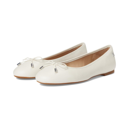 POLO Ralph Lauren Womens Lauren Ralph Lauren Jayna Nappa Leather Flat