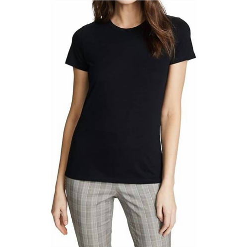 Vince essential crew neck tee in coastal blue