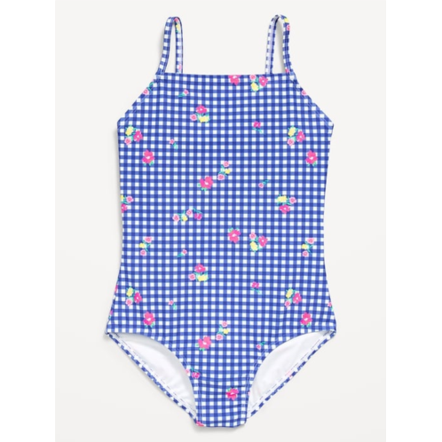 OldNavy Back Cutout One-Piece Swimsuit for Girls