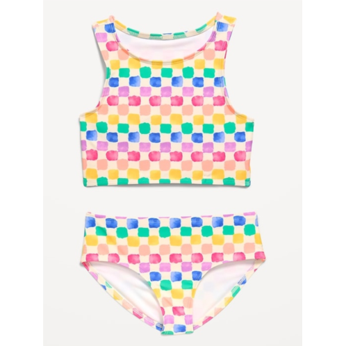 OldNavy Printed Tankini Swim Set for Girls
