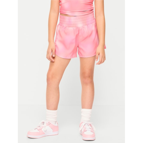 OldNavy High-Waisted Dolphin-Hem Run Shorts for Girls