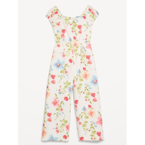 OldNavy Short-Sleeve Chambray Jumpsuit for Girls
