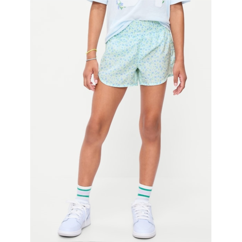 OldNavy High-Waisted Dolphin-Hem Run Shorts for Girls