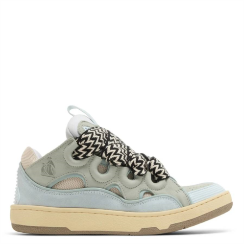 Lanvin pale blue curb sneakers