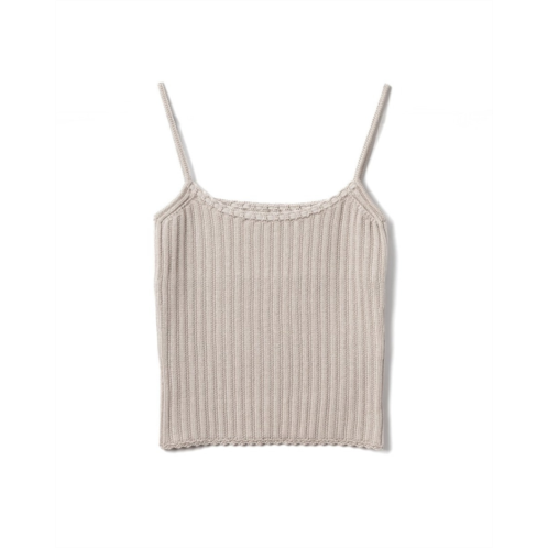 Lanvin ribbed viscose tank top