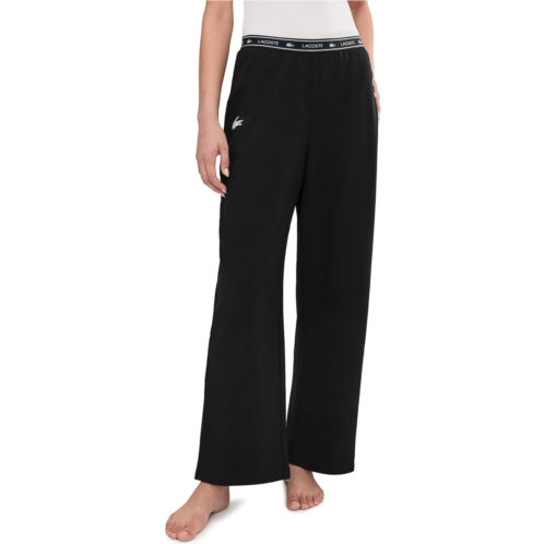 Womens Lacoste Soft Fleece Loungewear Pants