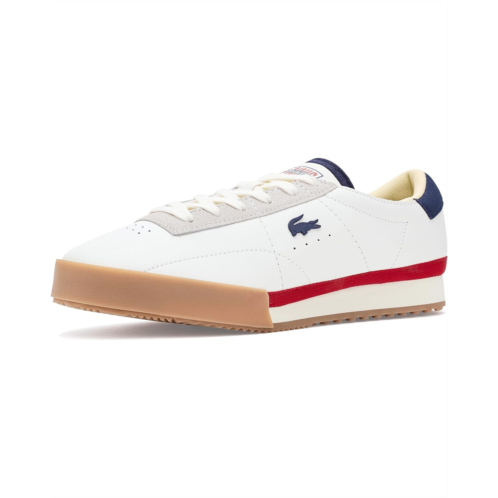 Mens Lacoste Aura Leather Sneakers