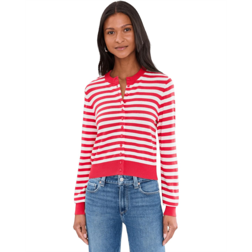 Womens 525 america Harlow Striped Button Down Cardigan