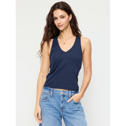 OldNavy Sleeveless Ribbed Loop-Back Tank Top