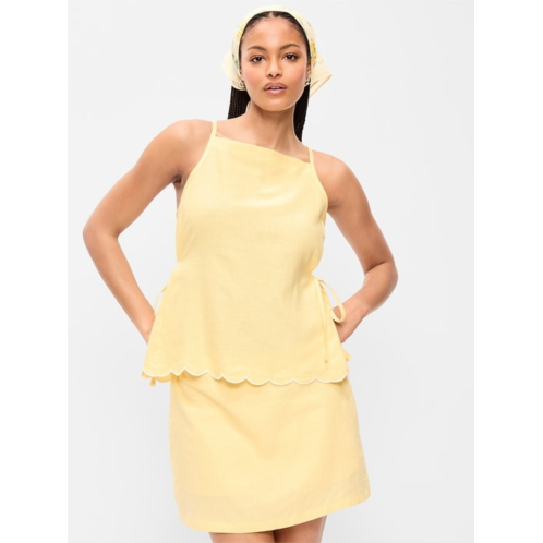 OldNavy Apron Side-Tie Tank Top