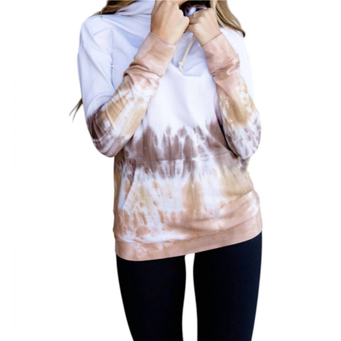 AMPERSAND AVE hoodie sweatshirt in total clarity