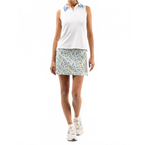 SMITH & QUINN parker golf skort in sunshine flora