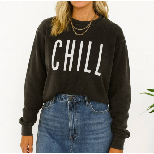 Zutter chill sweatshirt in black