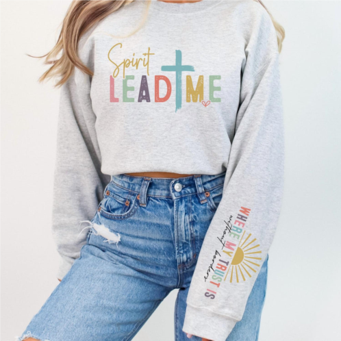 RMN Wholesale spirit lead me sweatshirt in multi