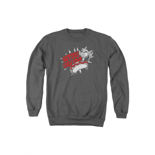 Gildan teen titans go hot dog adult crewneck sweatshirt