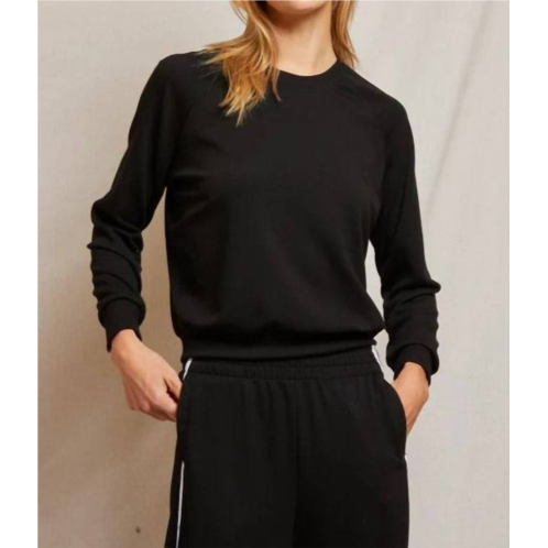 Perfectwhitetee blair sweatshirt in true black