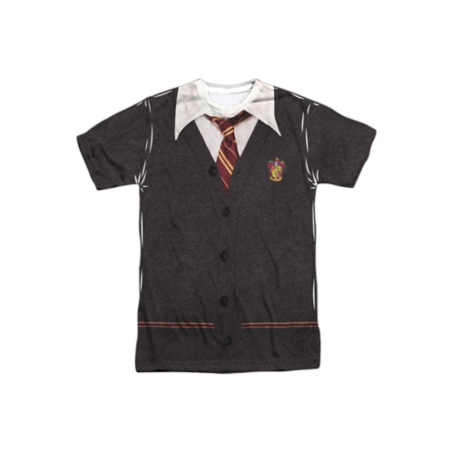 Gildan harry potter gryffindor uniform short sleeve adult poly crew tee / t-shirt