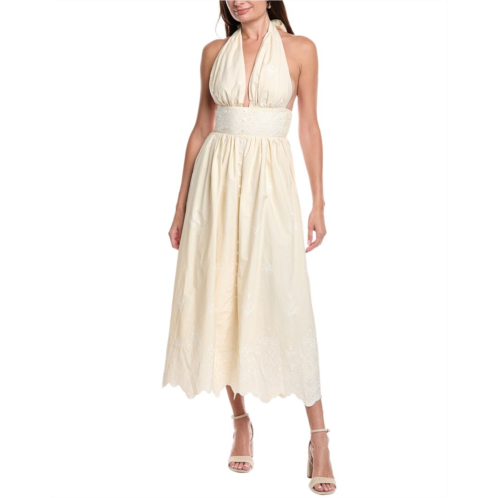 FATE embroidered maxi dress