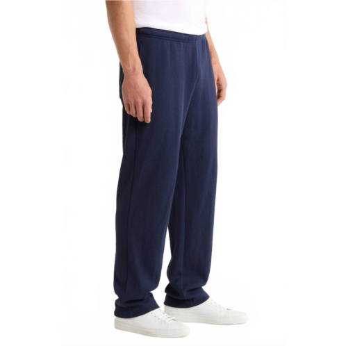 Museum of Peace & Quiet wordmark waffle knit pants in navy