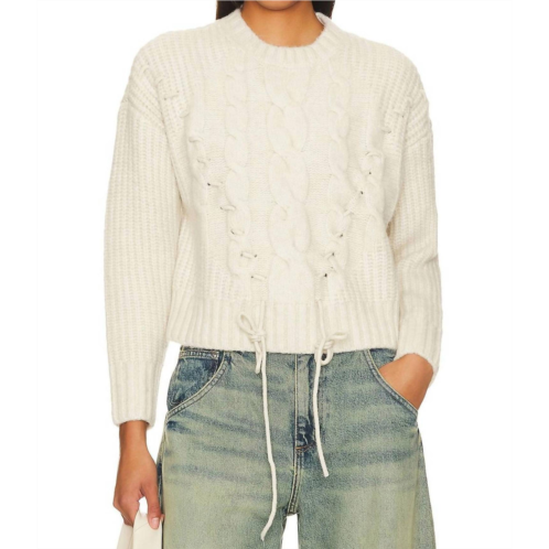 525 America dakota sweater in white