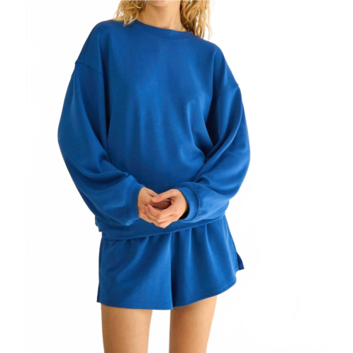 The GREii faith sweatshirt in delph / cornflower