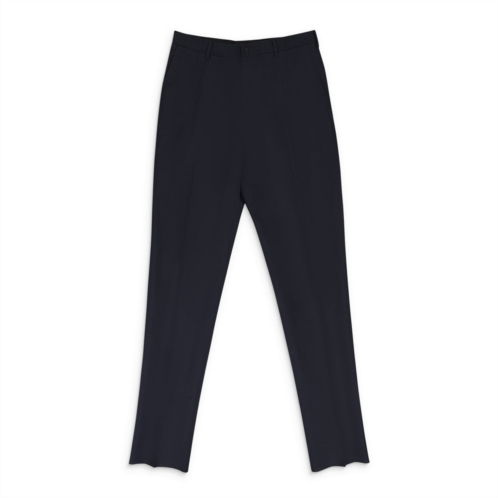 Lanvin blue new straight leg trousers