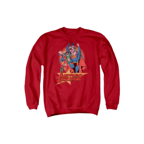 Gildan justice league of america raise your fist adult crewneck sweatshirt